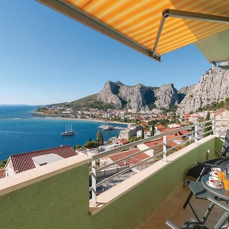 Nice Apartment In Omis With House Sea View Екстериор снимка